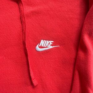 Nike Red Hoodie size Large